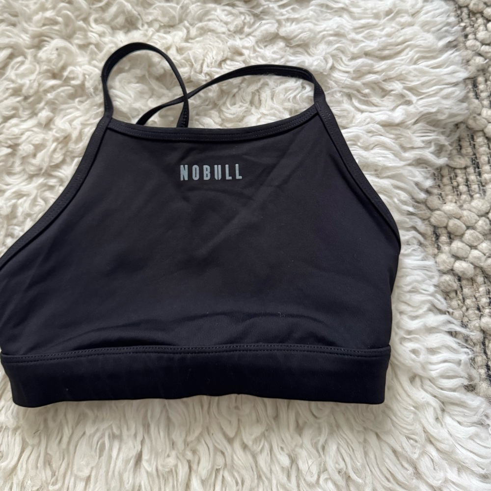 NOBULL black sports bra size small